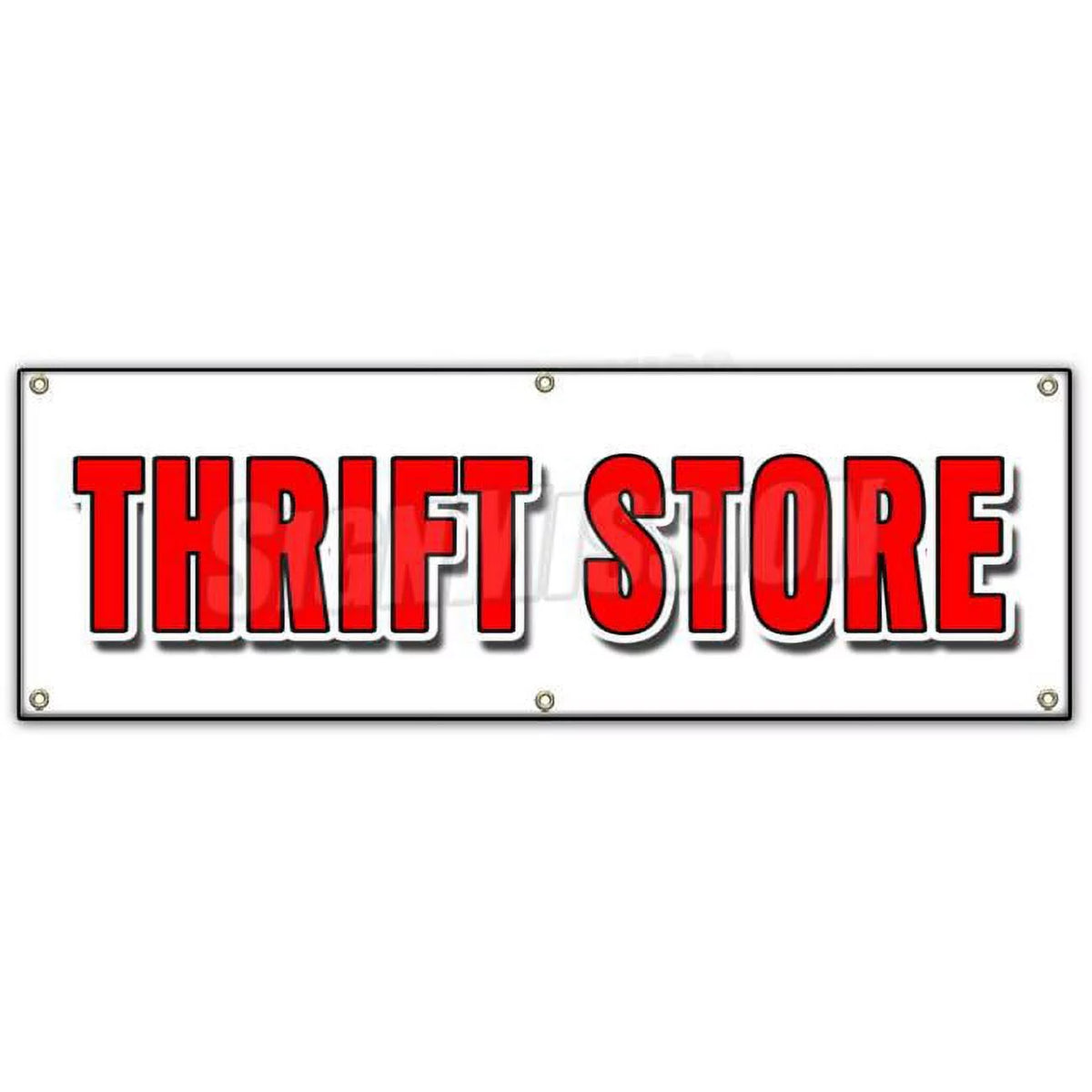 Thrift Store Banner Sign X703686