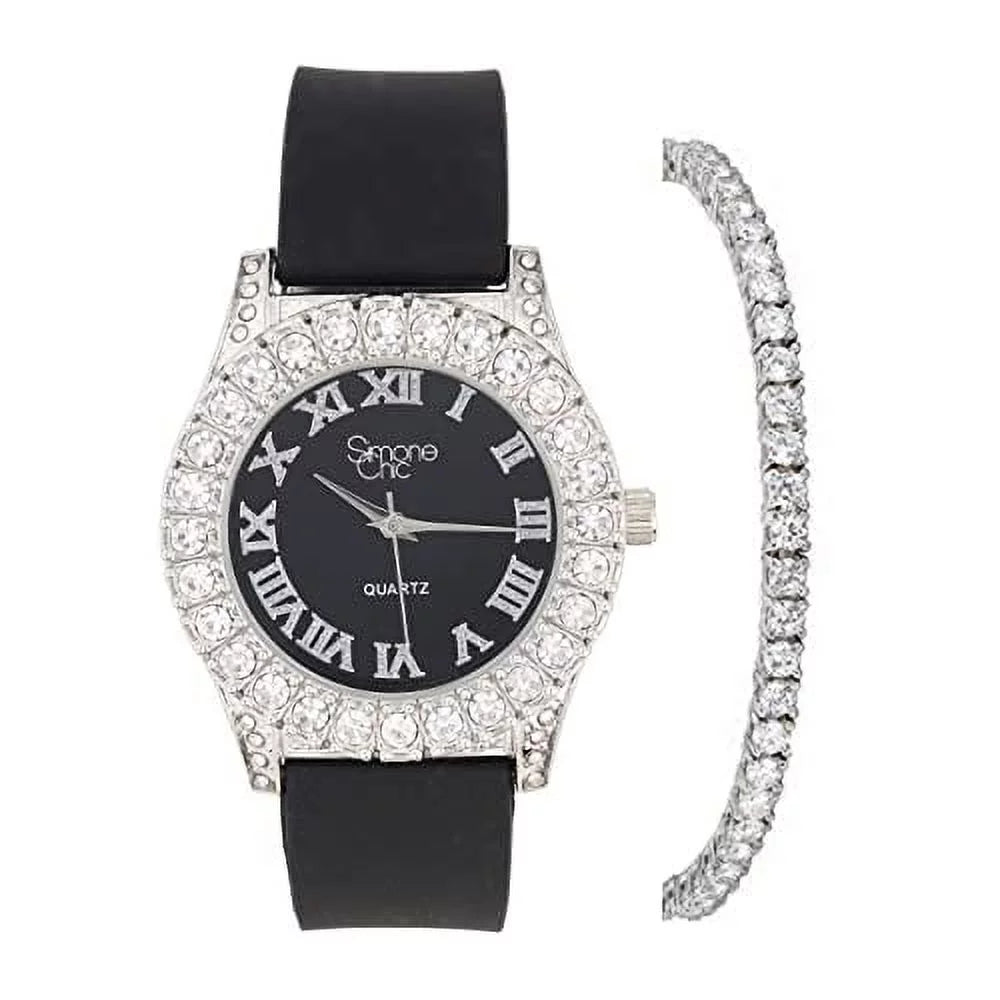 Women's Colored Dial Roman Numerals Watch B955