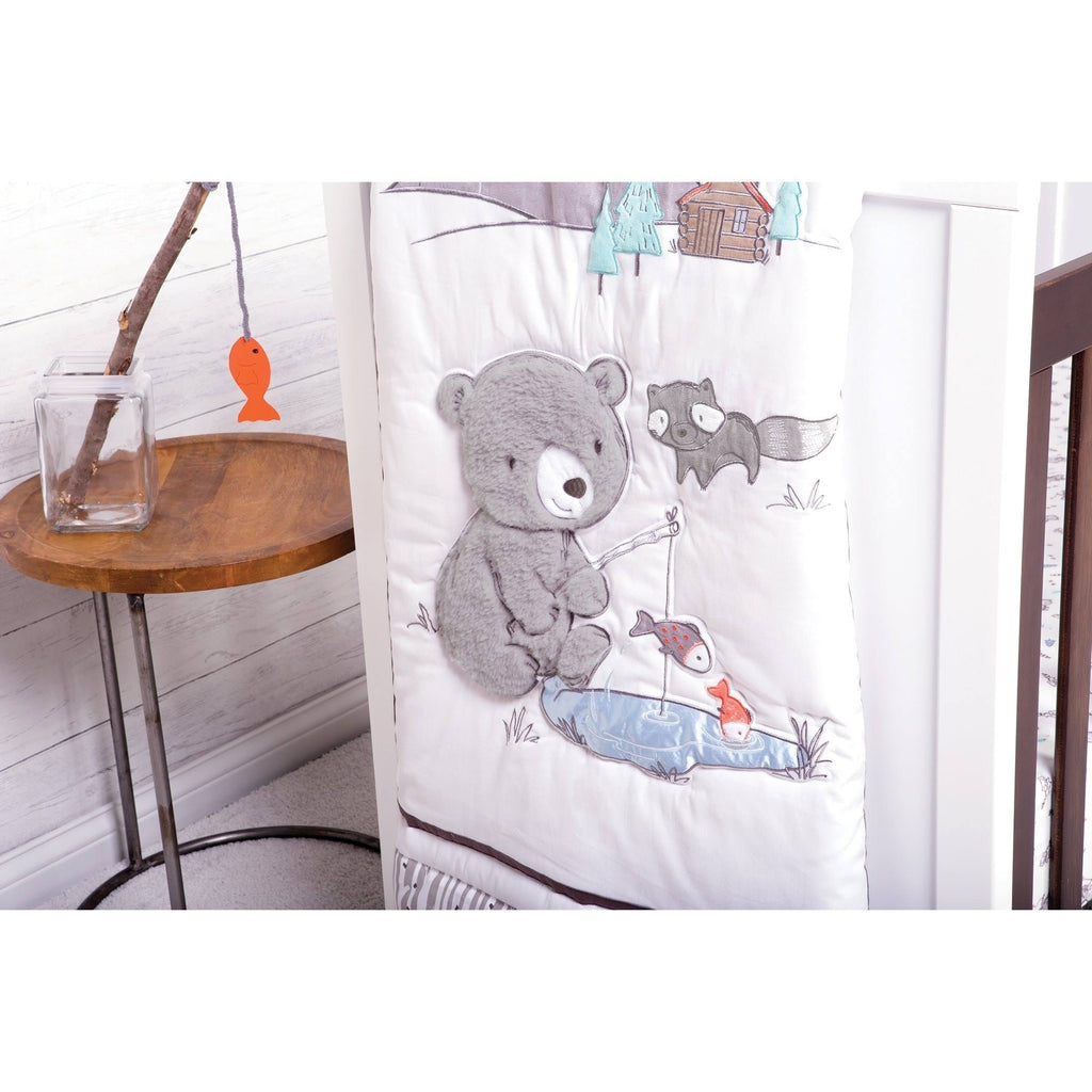 3 Piece Crib Bedding Set K63666