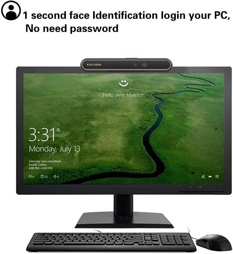1080P USB IR Webcam with Dual Microphones Pack of 2 P404294