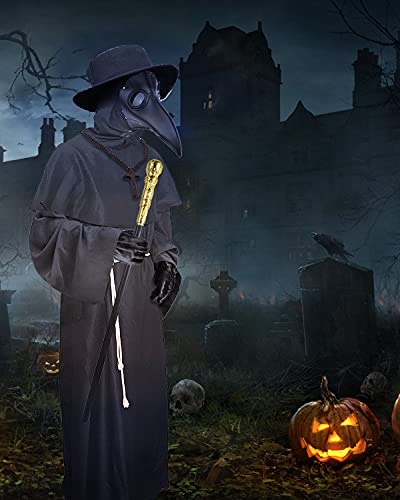 Plague Doctor Mask Costumes Set 6 in 1 L21598