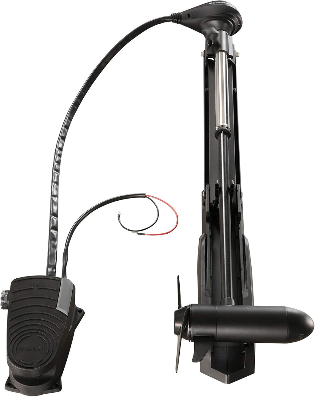 45-Inch Shaft 55-Pound Peak Thrust Cable Steer Foot-Control Trolling Motor I74398