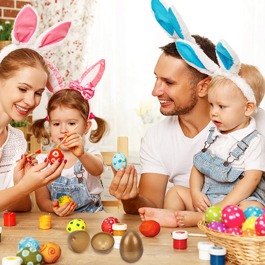 12 Pcs Filled Plastic Easter Eggs Q801