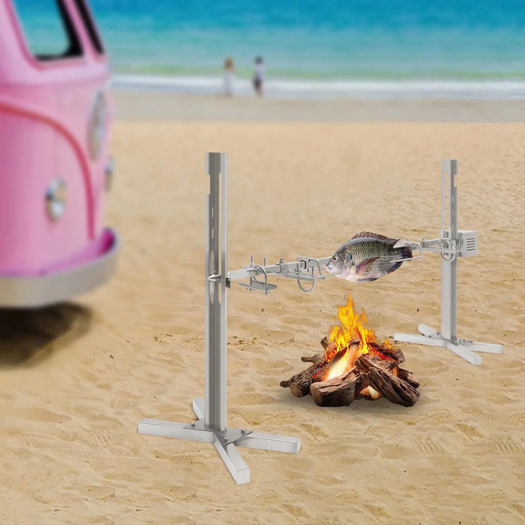 66lbs Large Grill Rotisserie Kit O26013