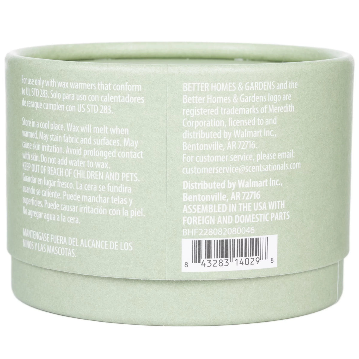 Bergamot & Sage Essential Oil Infused Wax Melts 2.75 oz L388