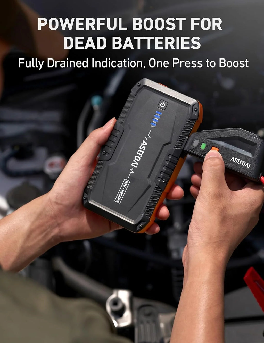 1500A Portable 12V Car Jump Starter L525