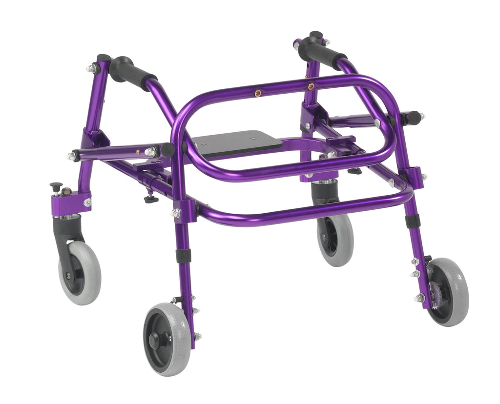 Extra Small Purple Posterior Walker with Seat P683