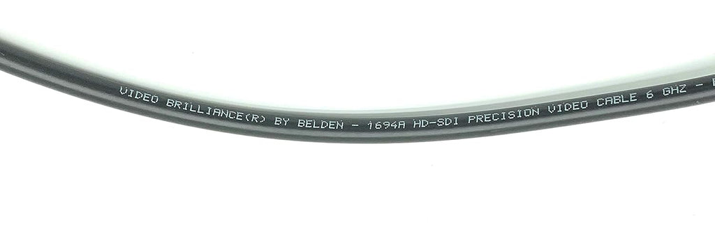 3G/6G HD SDI BNC Cable Black 50ft F104