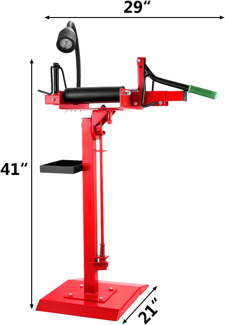 Manual Tire Spreader with Stand Adjustable LED Light S9712