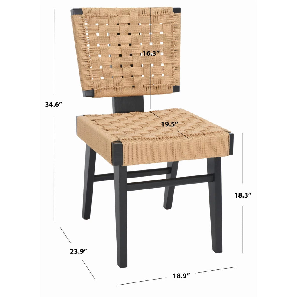 Woven Dining Chair Set of 2 F7120