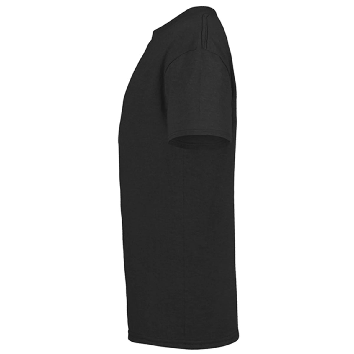 Black Short Sleeve Cotton T-Shirt A762