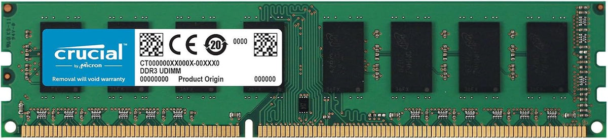 8GB DDR3 1600 MHz CL11 Desktop Memory Pack of 2 V786537