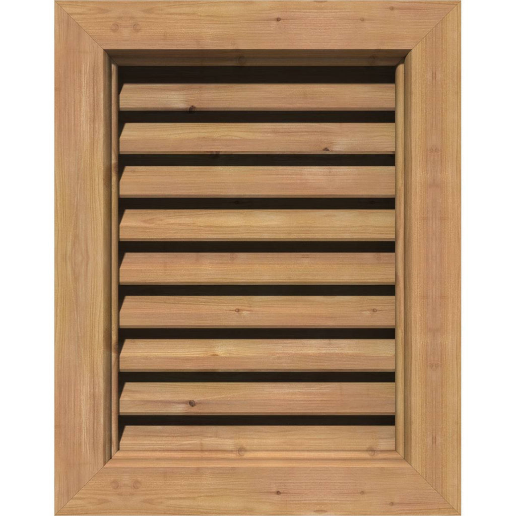 Unfinished Functional Vertical Gable Vent P589768