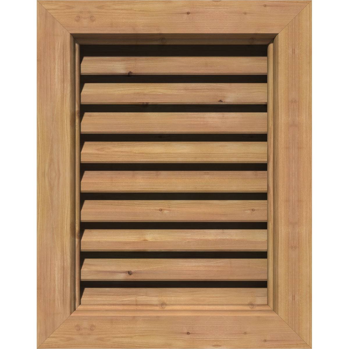 Unfinished Functional Vertical Gable Vent P589768