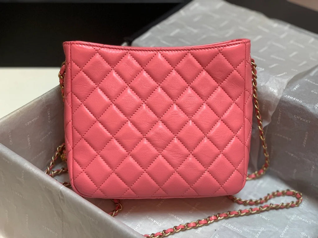 Pink Hobo Handbag F9262