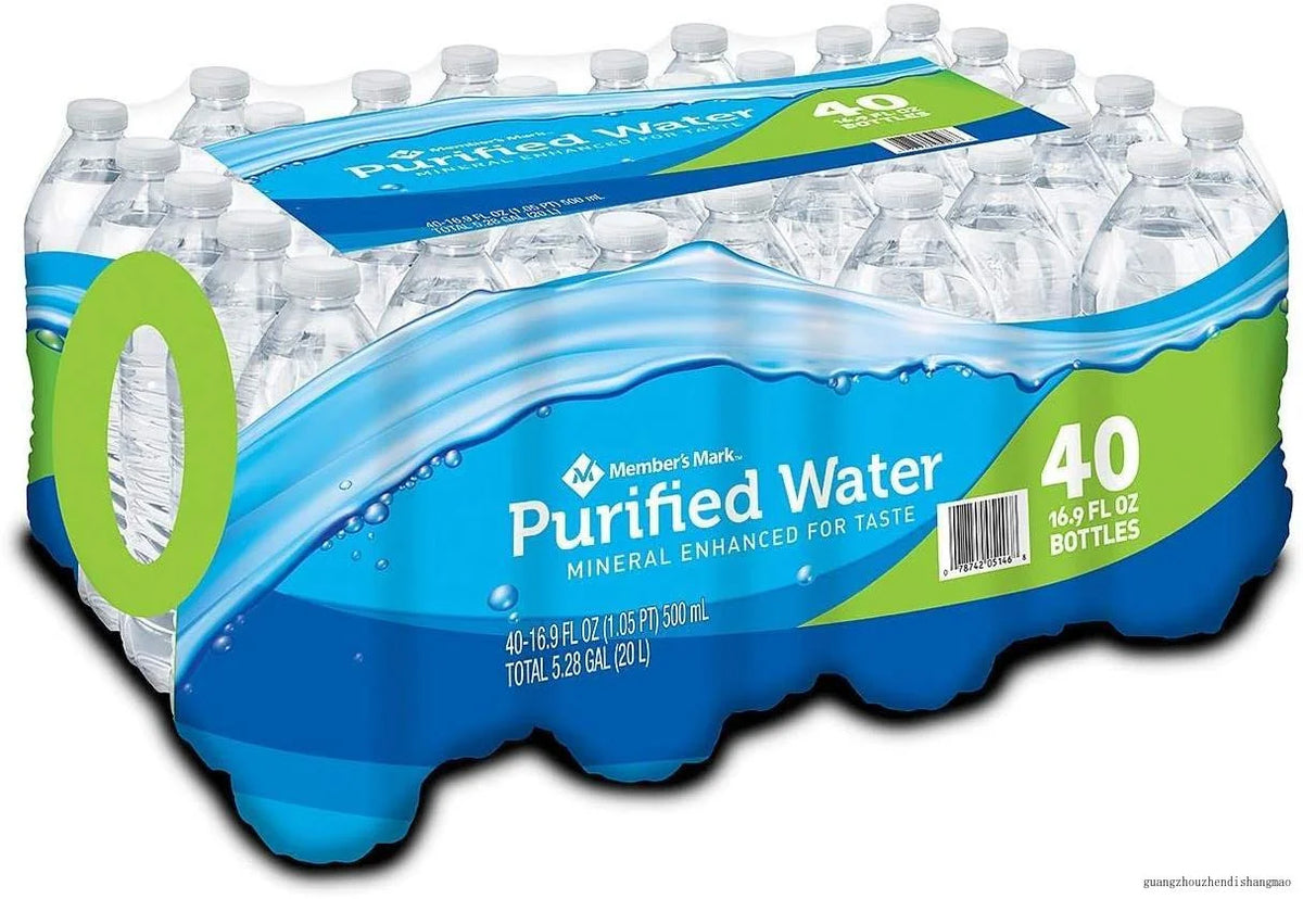 40 Piece Purified Bottled Water, 16.9 oz. G71334