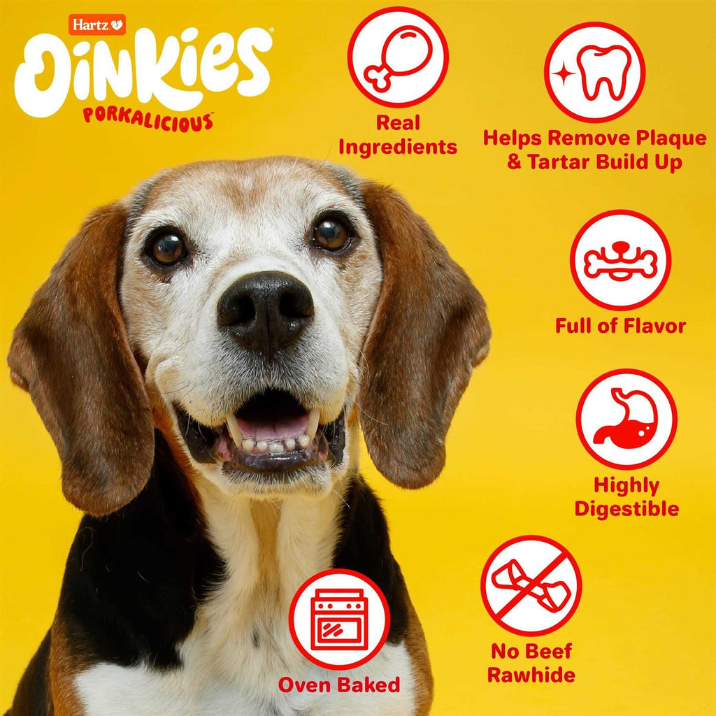 Smoked Pig Skin Twists Dog Treats H51498