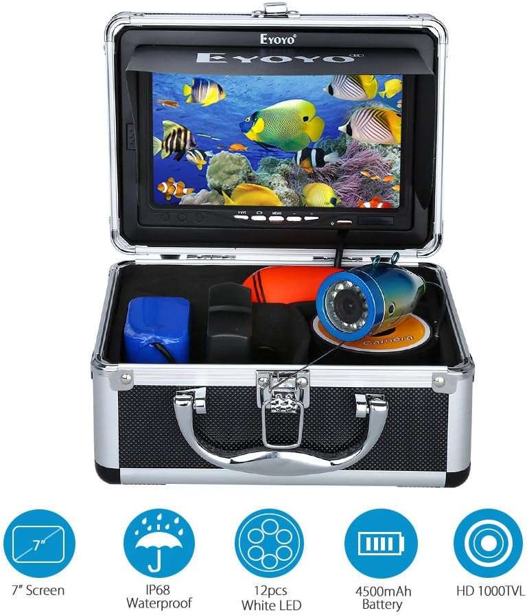 Underwater Fishing Camera with 7" LCD Monitor and 15m Cable Q465