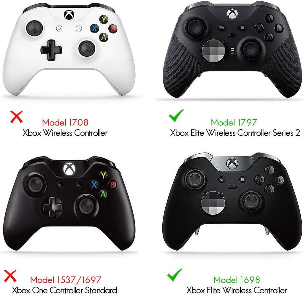 4 pcs Metal Stainless Steel Replacement Paddles for Xbox One Elite Controller Series 2 P471097