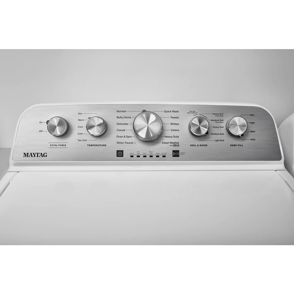 White Top Load Washer W22624