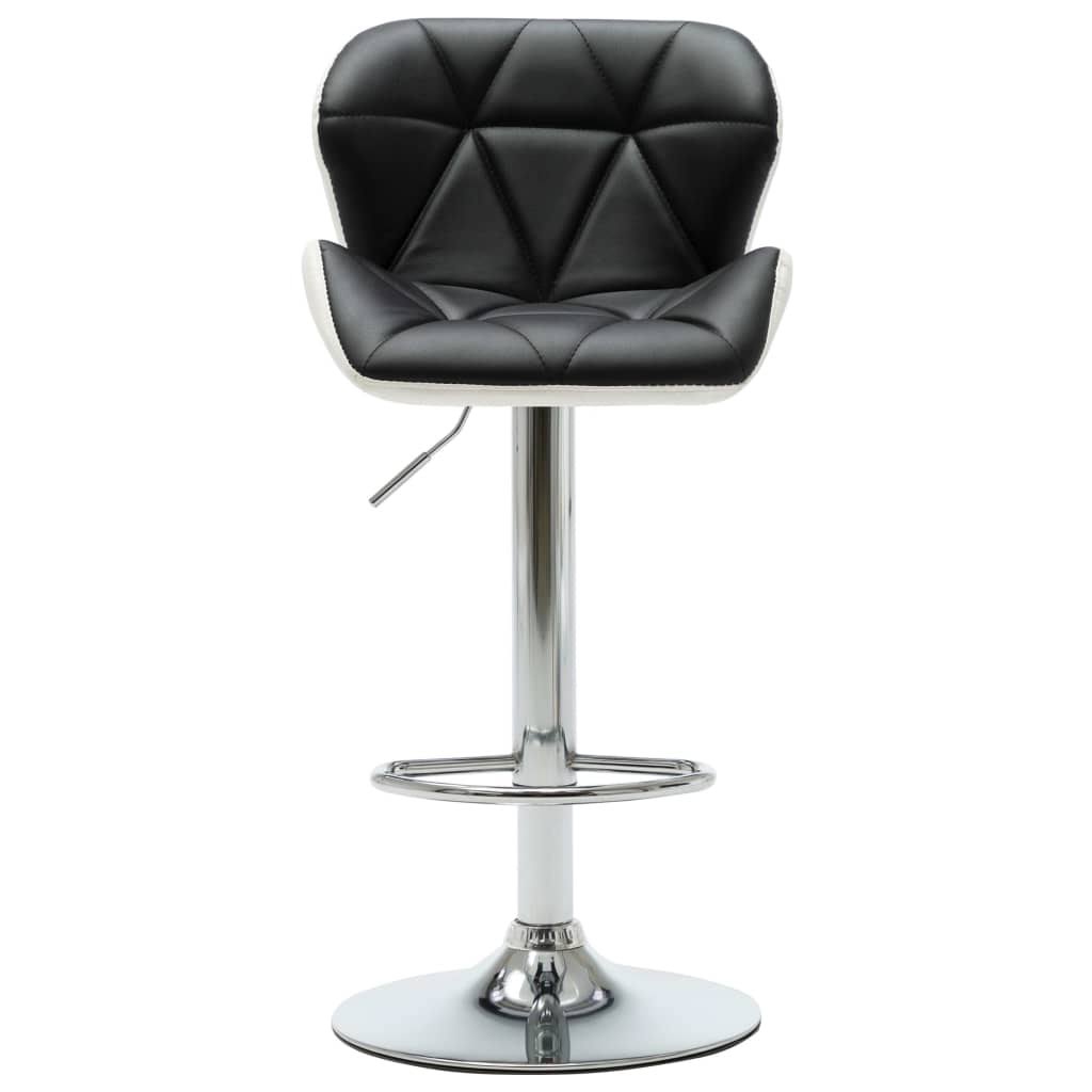 Orange Faux Leather Bar Stool Z545840