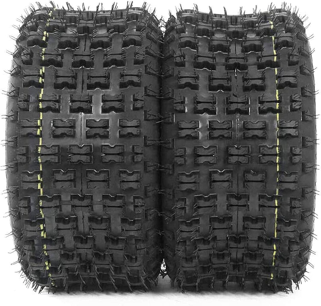 Complete Set of 4 ATV UTV Tires 21x7-10 Front & 20x10-9 Rear 4 PR Tubeless All-Terrain Tires S422