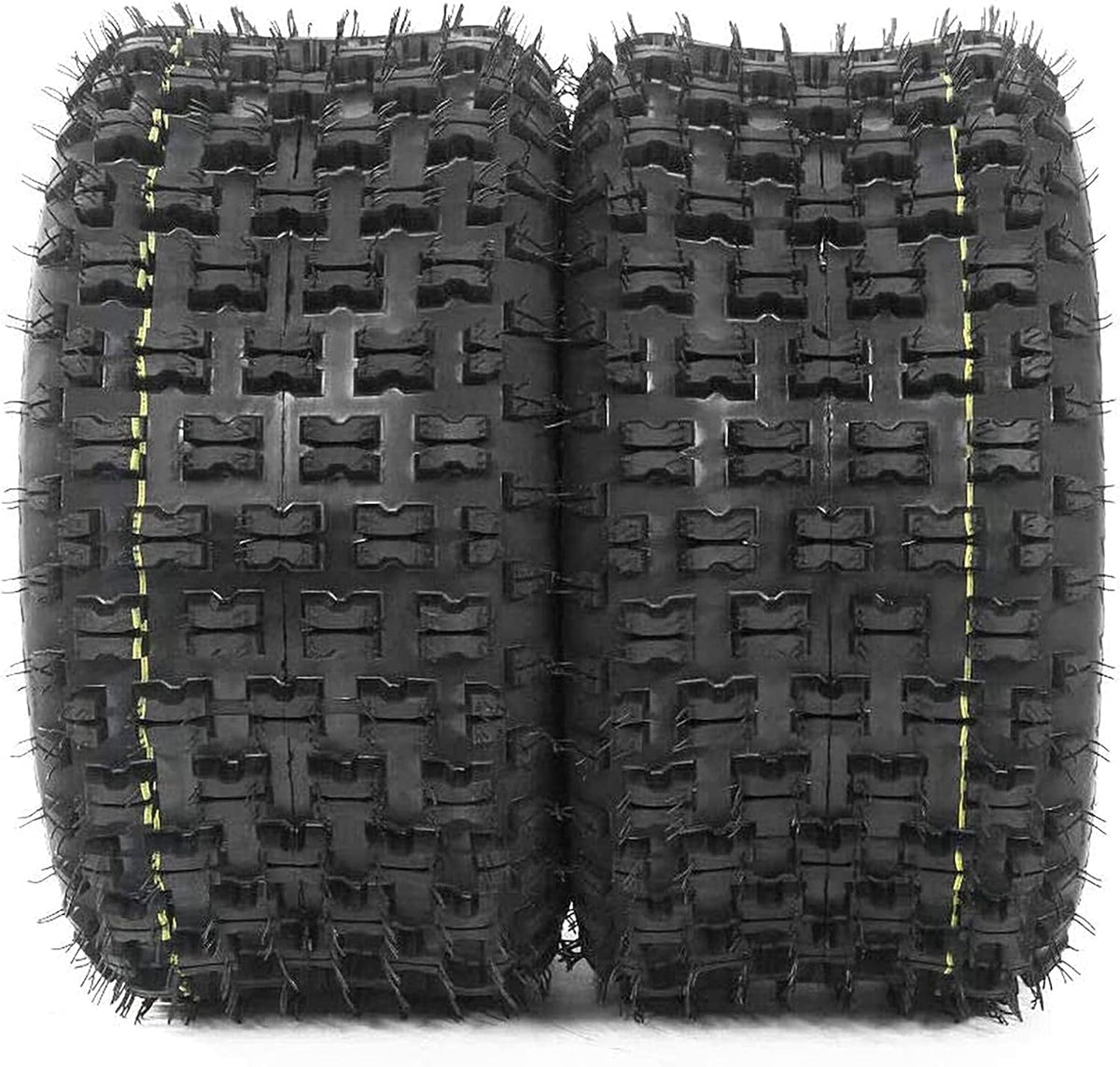 Complete Set of 4 ATV UTV Tires 21x7-10 Front & 20x10-9 Rear 4 PR Tubeless All-Terrain Tires S422