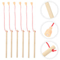 5Pcs Wooden Magnetic Fishing Poles Toys S22954