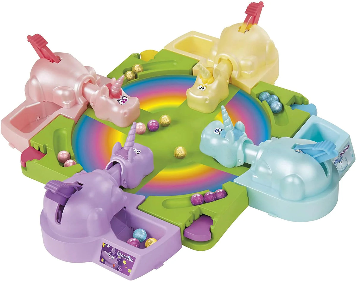 Hungry Hungry Hippos Unicorn Edition Board Game H6835