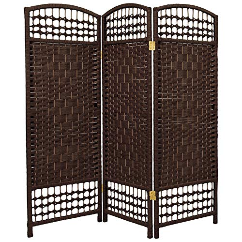 White 4 Panel Folding Screen X9412