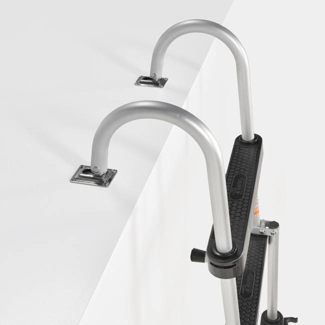 4 Step Folding Boarding Ladder 300 lb Capacity C23814