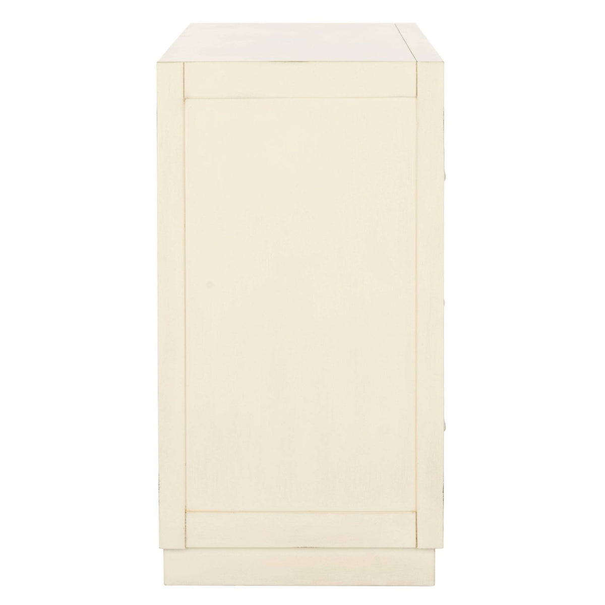 Beige Light Grey 3-Drawer Chest C7409
