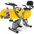 Folding Indoor Cycling Bike 330LB Capacity Magnetic Resistance K9041