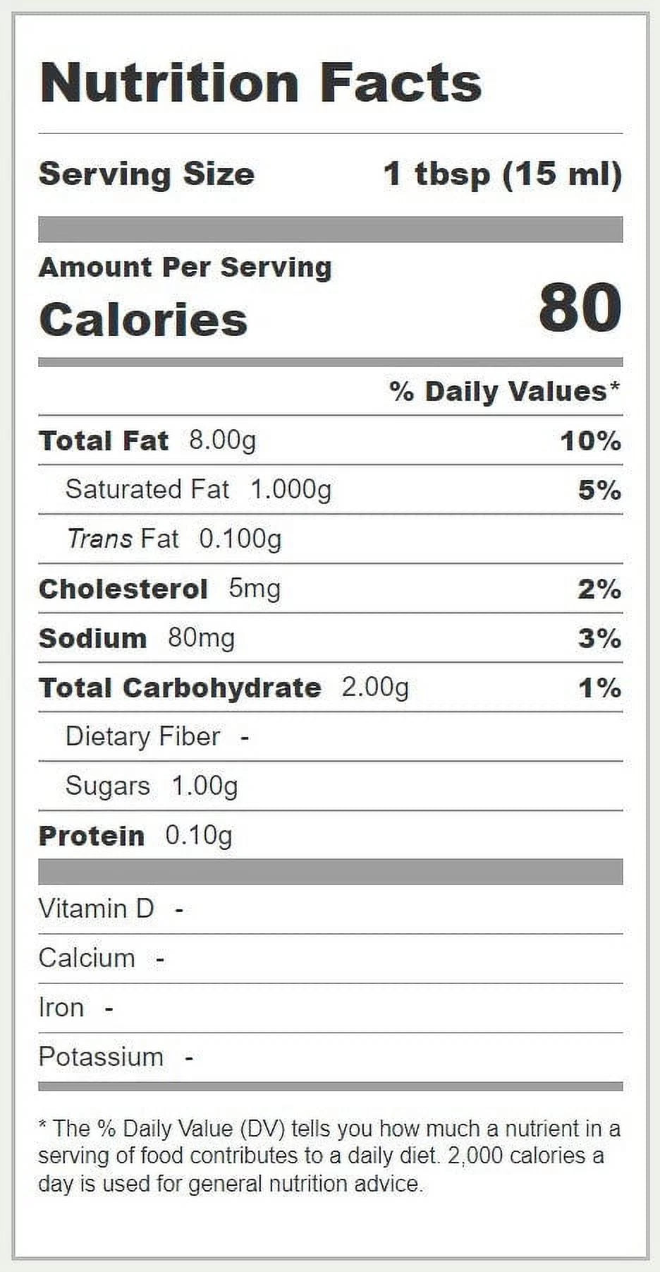 Honey Dill Salad Dressing 475ml/16.1 oz D408025