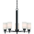 5-Light Indoor Antique Bronze Chandelier E753