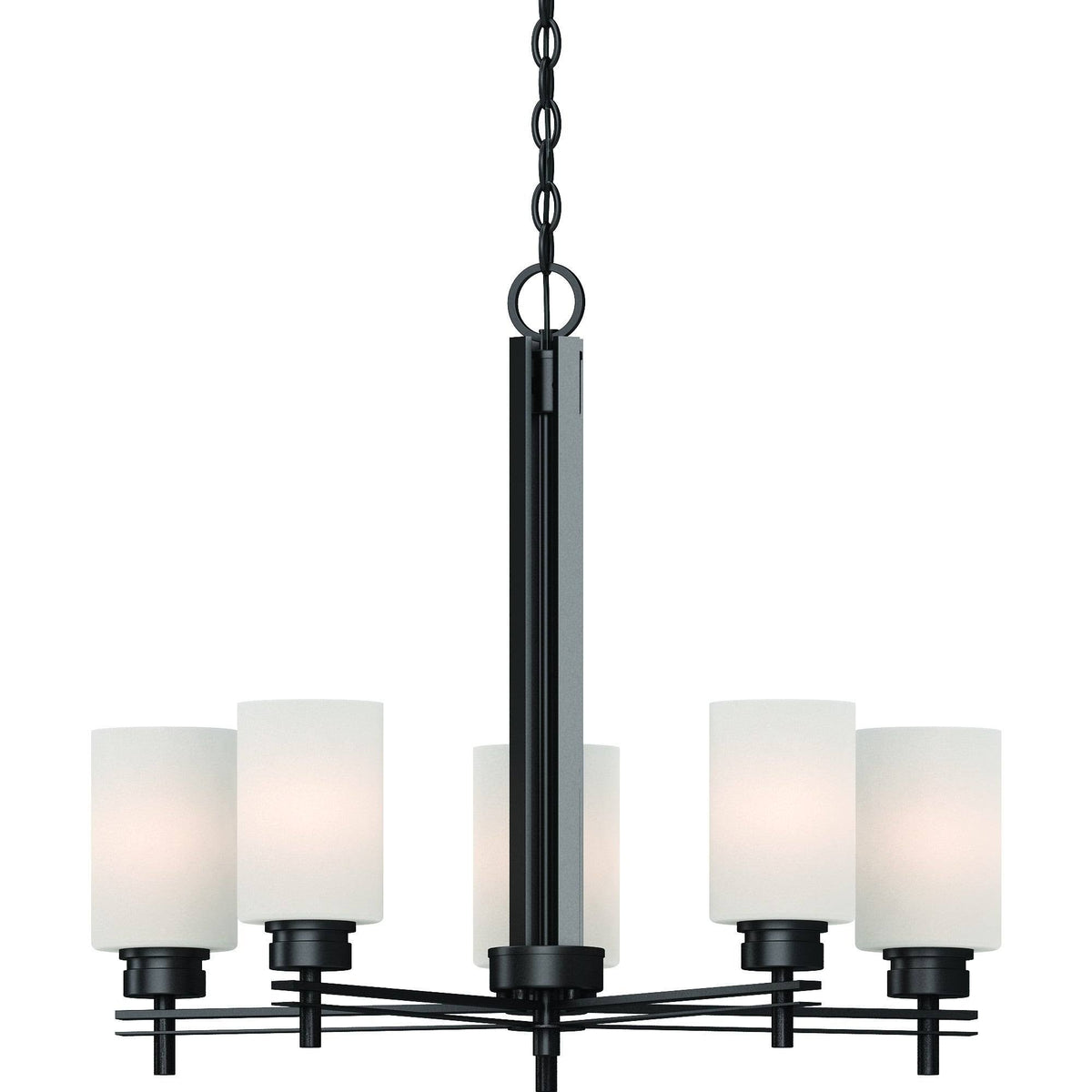 5-Light Indoor Antique Bronze Chandelier E753