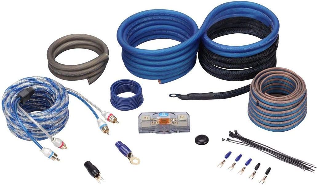 4 AWG 100% Copper Amp Installation Wire Kit OFC Pack of 2 Z763201