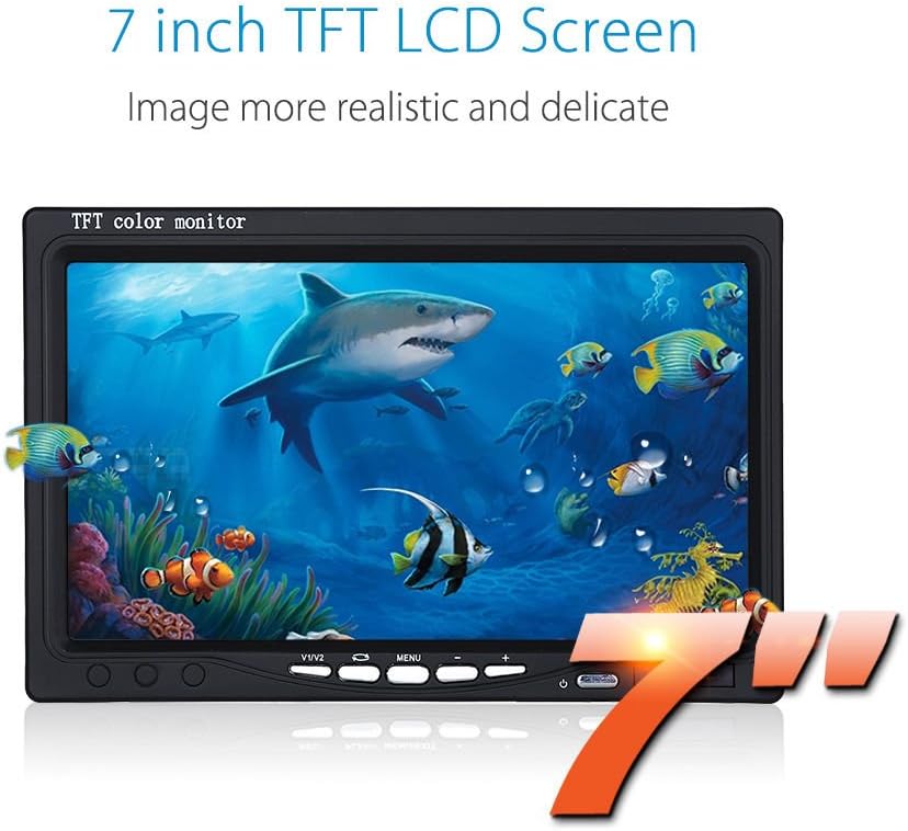 Underwater Fishing Camera with 7" LCD Monitor and 15m Cable Q465