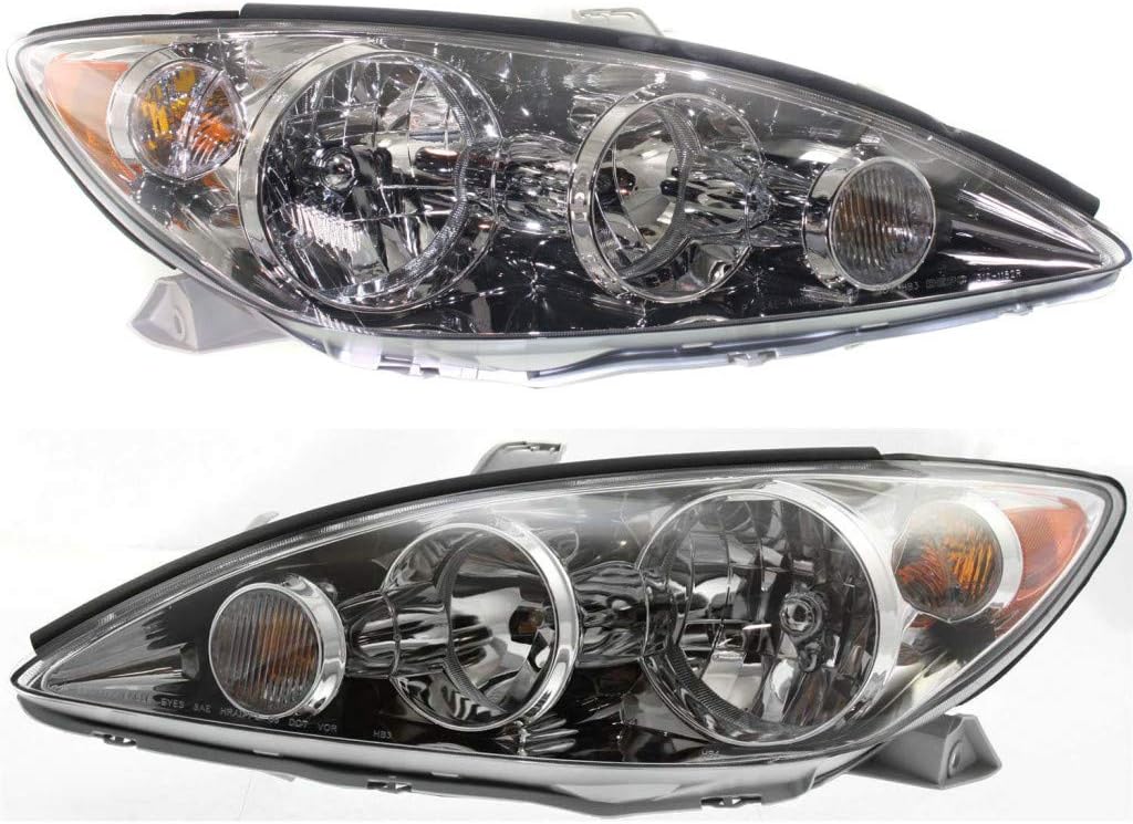 Headlight Assembly for 2005 2006 Toyota Camry Passenger Side D552