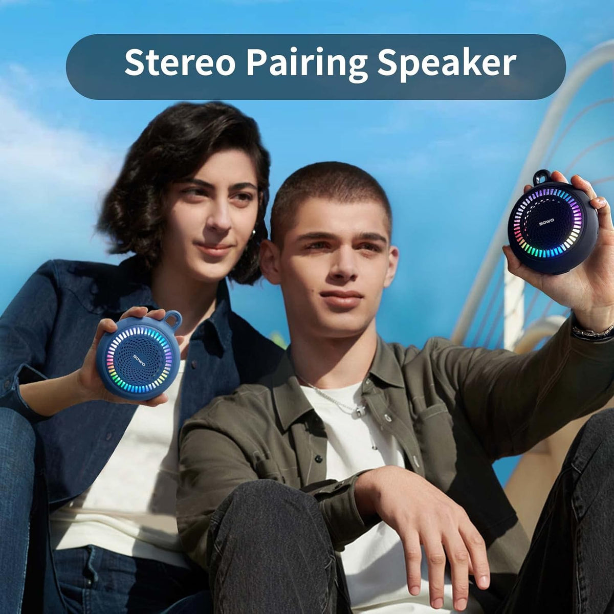 25W IPX7 Waterproof Bluetooth Speaker with 16H Playtime H216951
