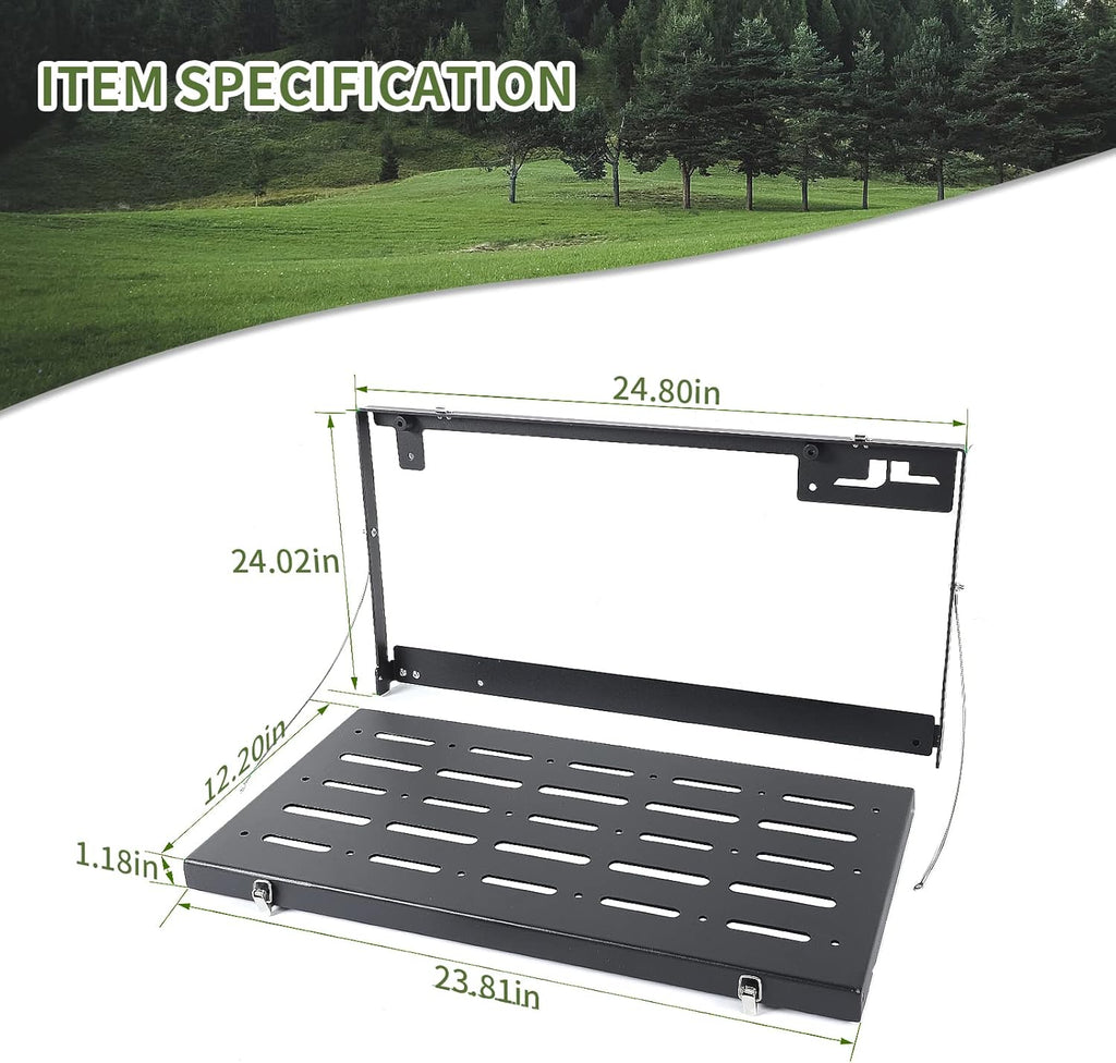 Foldable Aluminum Alloy Tailgate Table A62484