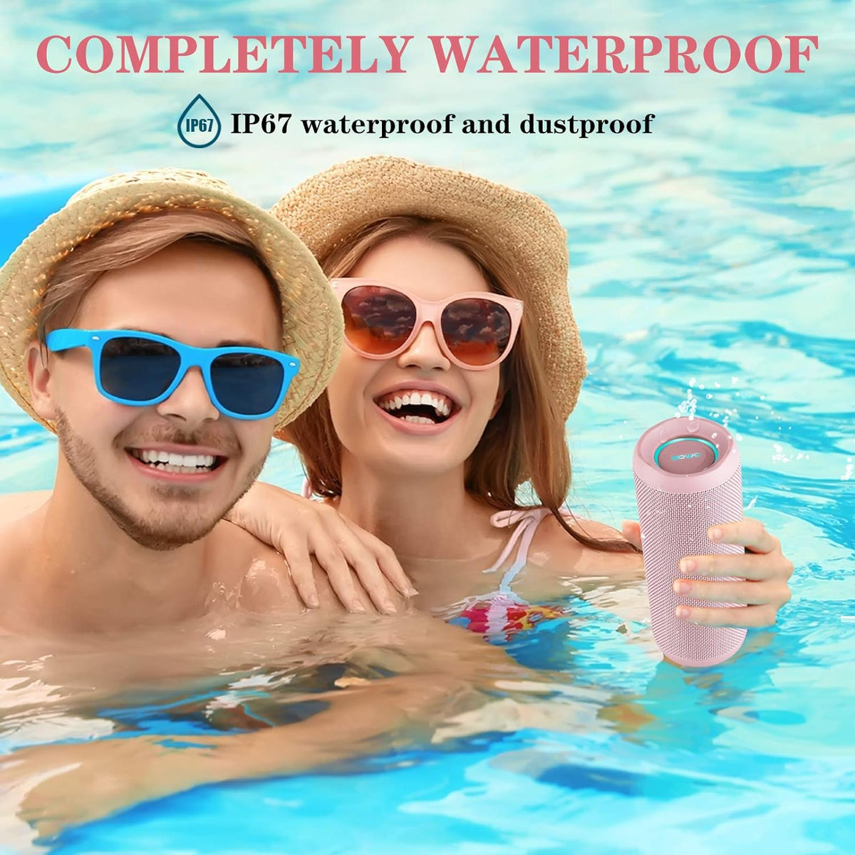 25W IPX7 Waterproof Bluetooth Speaker with 16H Playtime H216951