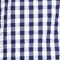 Blue Gingham Shirt Dress A8191