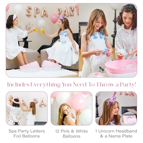 Glow in Dark Kids Spa Day Kit 42+ Pieces O445