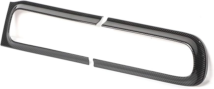 Carbon Fiber Taillight Trim Cover Panel Frame Sticker Pack of 2 K47943