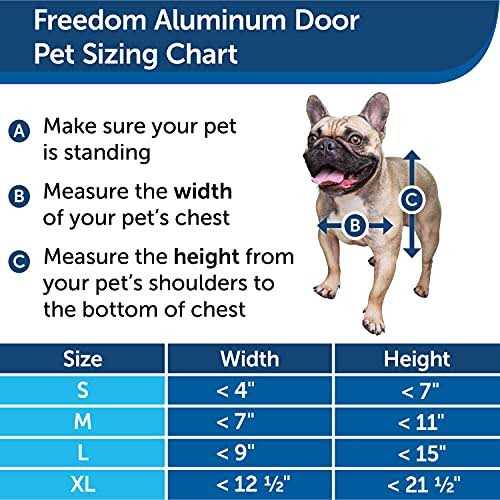Aluminum Pet Door B4587