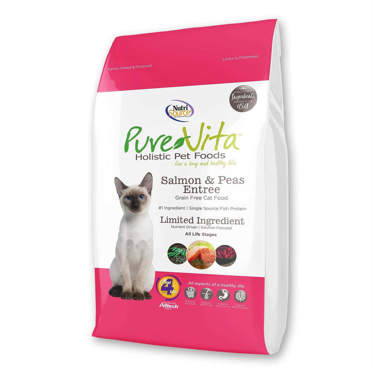 Grain Free Salmon & Peas Dry Cat Food N639131