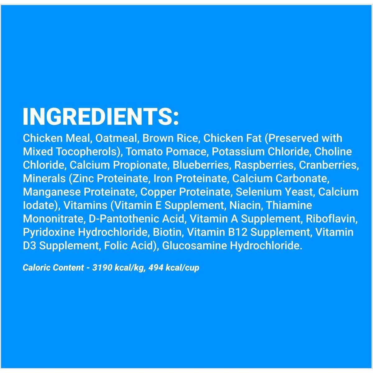 Grain Friendly Dog Food Chicken Meal & Oats P142596