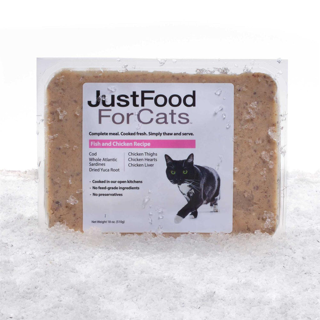 Fish & Chicken Frozen Cat Food Q61271