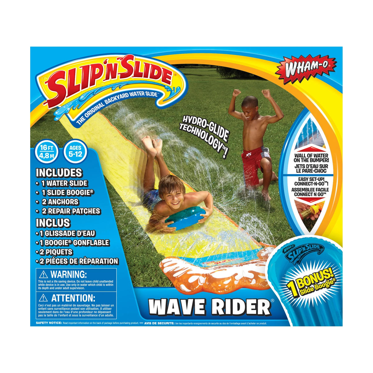Slip 'N Slide Wave Rider Lawn Water Slide W76806